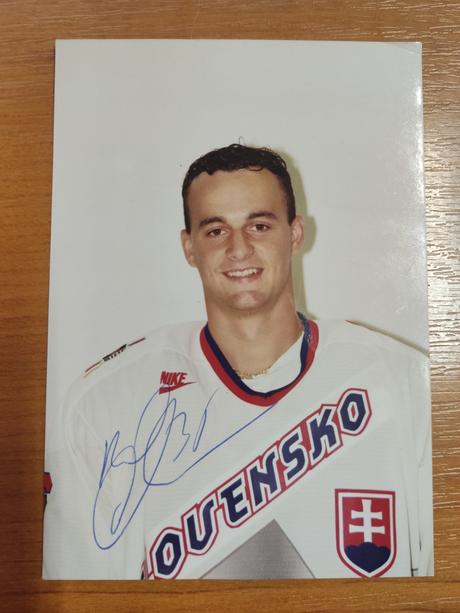 Fotka s originál podpisom pavla demitru, 