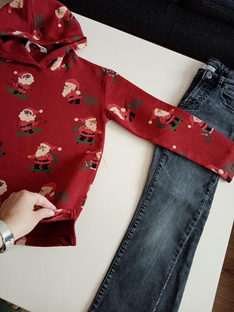 Vianočná mikina h&m, h&m,134