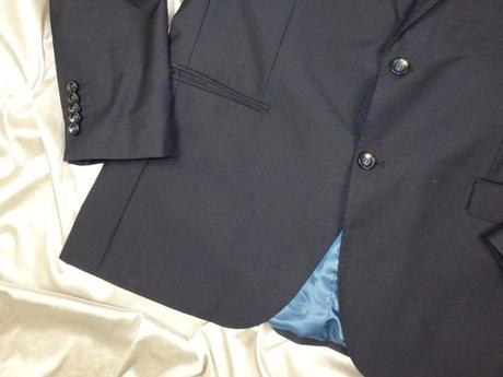 Kvalitné tmavomodré sako, c&a,54