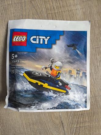 Lego city 30693 policajný vodný skúter, 