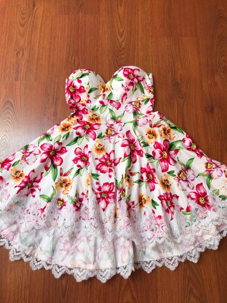 Letne kvetovane saty mexton 34, s