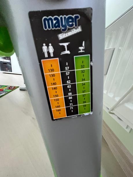 Detský rastúci stôl a stolička + kontajner,