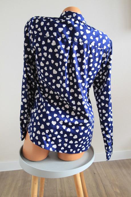 Blúzka so srdiečkami, l/xl, l