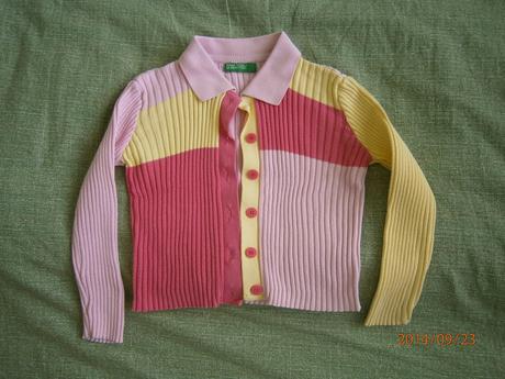 Farebný sveter, benetton,92