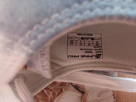 Tenisky vyvýšené riflovy vzhľad na platforme, alpine pro,38