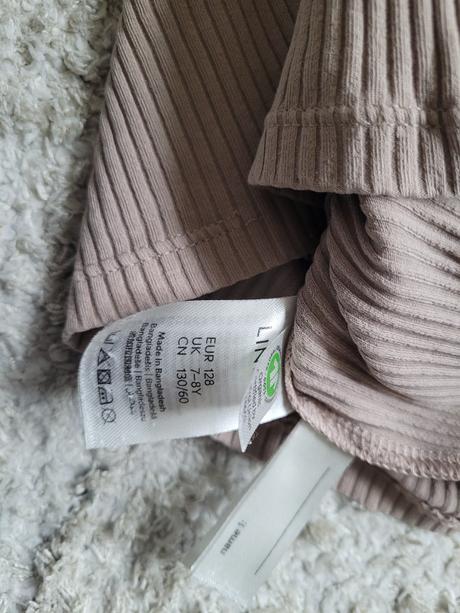 Vrubkovane tričko lindex, lindex,128