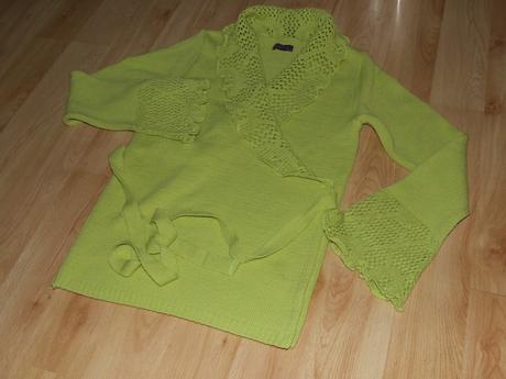 Zelenkavý svetrík, 