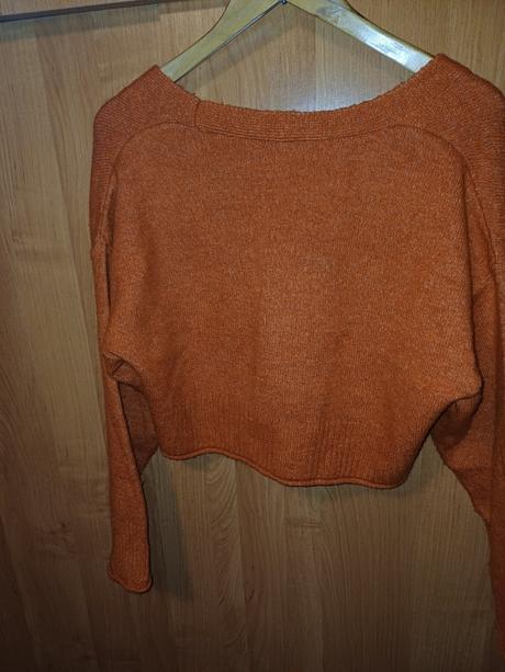 Damsky crop svetrík xxl, xxl