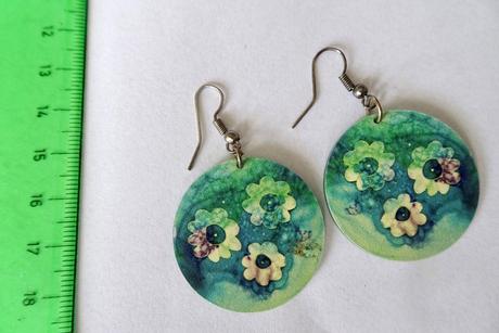 Náušnice tyrkysové, 