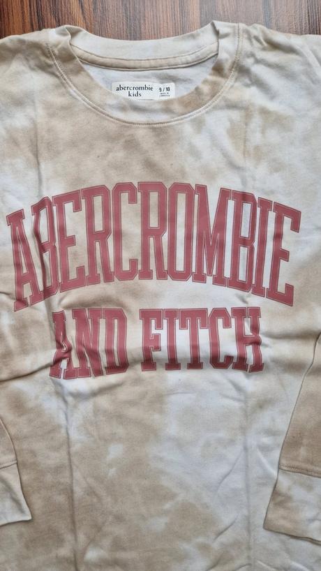 Tričko s dlhým rukávom, abercrombie&fitch,140