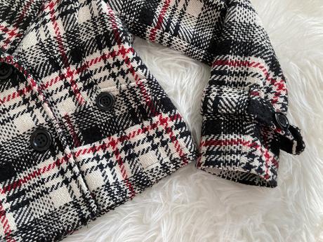 Krátky kabát / vlna - - - nové,