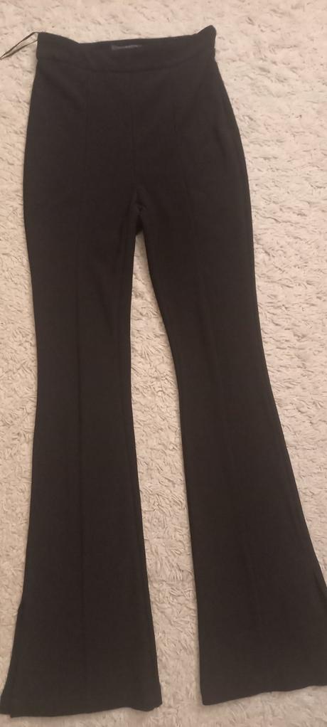 Čierne nohavice úplet, primark, primark,36