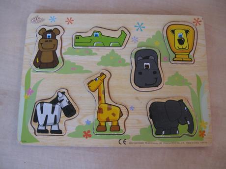 Vkladačka - safari zvieratká, 