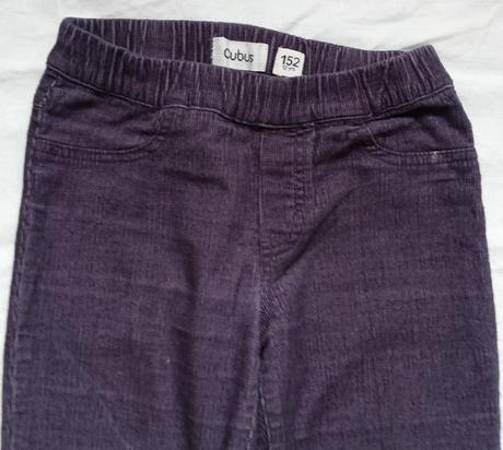 Fialove kordove nohavice , 152