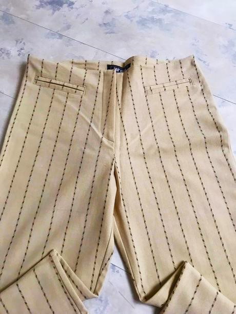 Štýlové široké nohavice, l