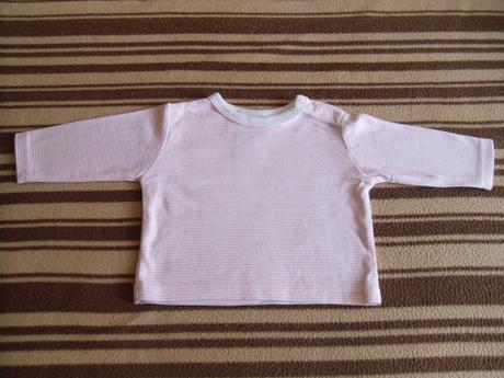 Nenosena supravicka  trojdielna bielo-ruzova, 62