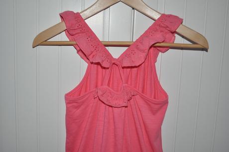 Letný kraťaskový overál ružový, next,140