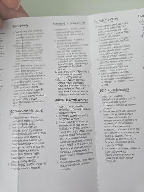 Pánske hodinky, quartz