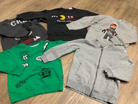 Mikinky zara hm lindex, 104–116