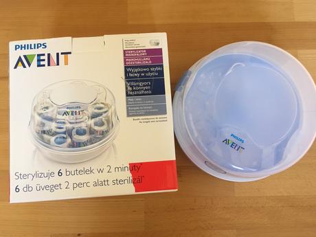 Sterilizátor fliaš a cumľov avent, avent