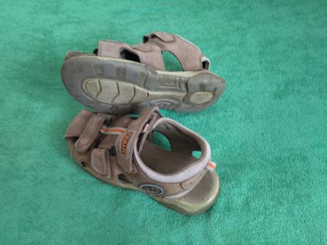 Sandále na suchý zips, lepák, 31