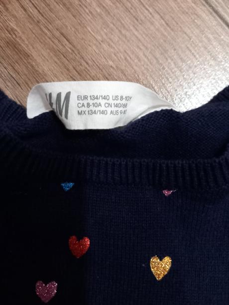 Sveter pre dievcatko, h&m,134