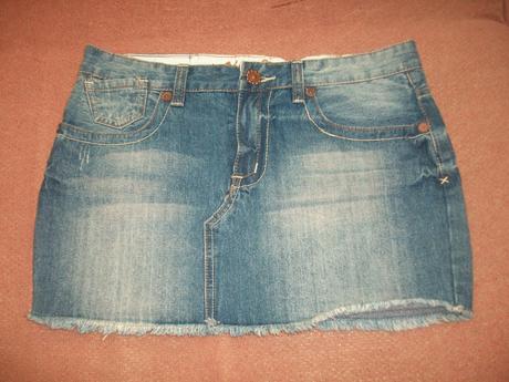 Suknicka riflova malonosena, velkost 38, okay,38