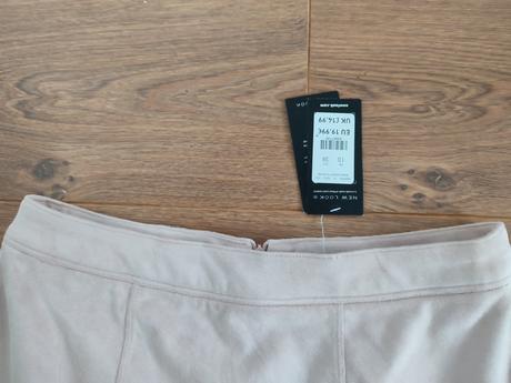 Semišová suknička, new look,38