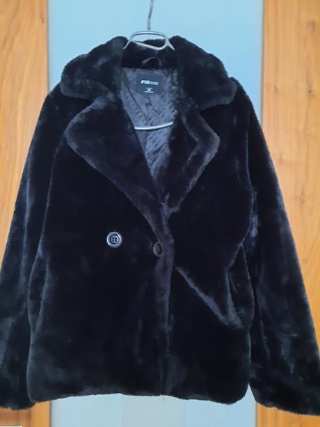 Krátky kožúšok, fishbone,xs