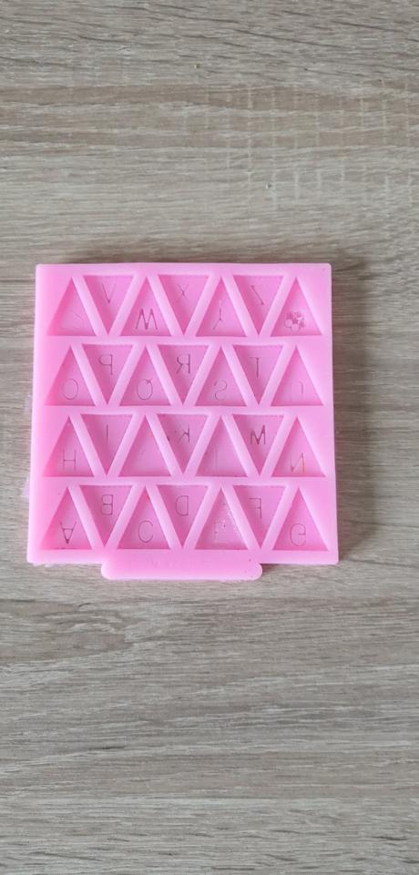 Silikónová formička-abeceda,