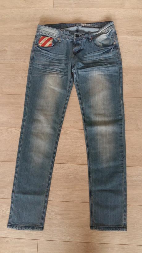 Nové rifle vel.38, denim,38