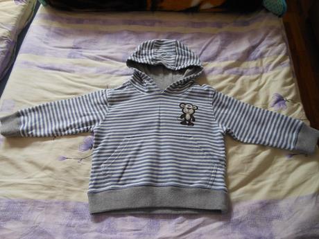 Opičková mikinka next 92, next,92