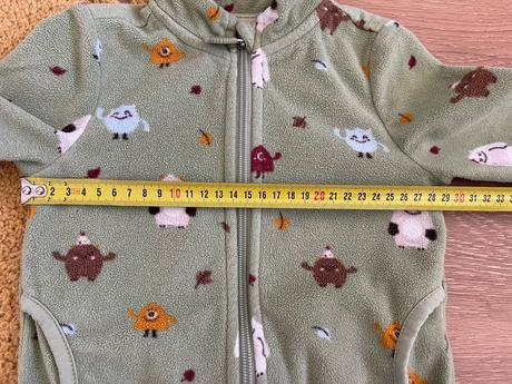 Flaušová mikina, tchibo,86