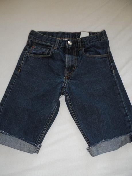 Rifľové šortky, h&m,134