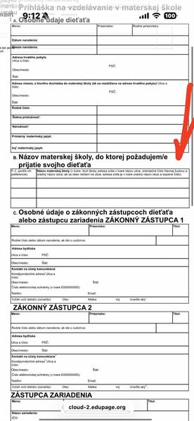 Prihláška do škôlky: Ako správne vyplniť tabuľku?