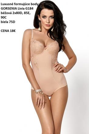 Luxusné formujúce body gorsenia livia g184, gorsenia,75d / 80d / 85e / 90c