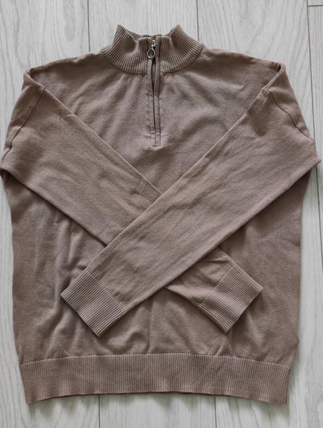 Pulóver s golierom na zips, bonprix,36
