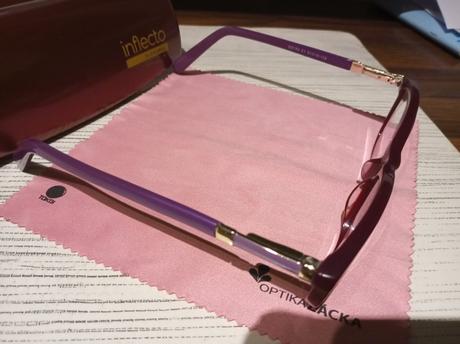 Ram na okuliare+ utierka + orig. puzdro,