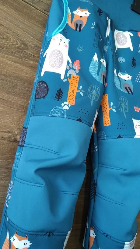 Softshellky s reflexnym prvkom kombin., 62 - 152