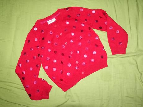 Bodkovany svetricek cath kids, 104