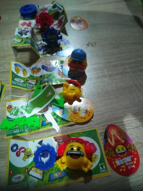 Kinder joy muzikanti zelená seria, 