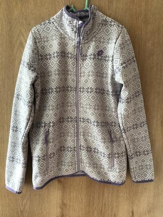 Pletená flísová mikina 152/158, lotto,158