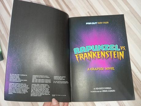 Martin powell - rapunzel vs frankenstein komix,