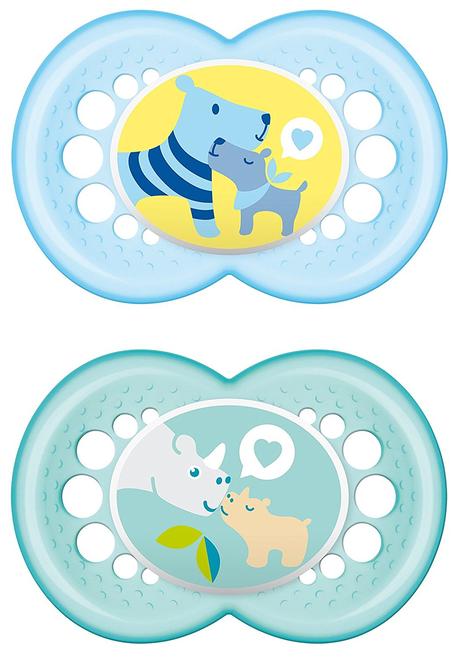 Mam silikónový cumlík original ortodontický 2ks,6m, mam