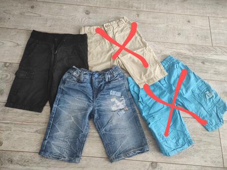 Kraťasy 116, h&m,116