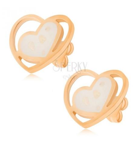 Náušnice z chirurgickej ocele, 