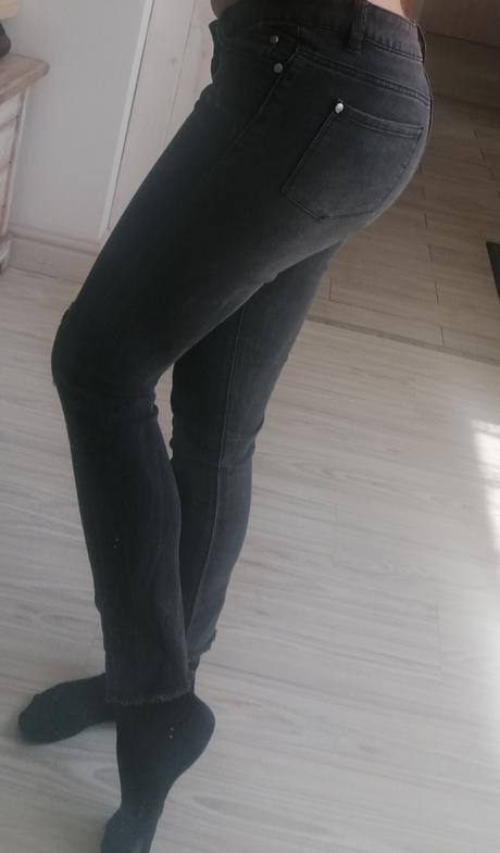 Elastické džegíny-skinny jeans, m