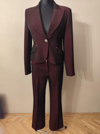 Slávnostnejší bordový štvorkostým annis juzina, 38