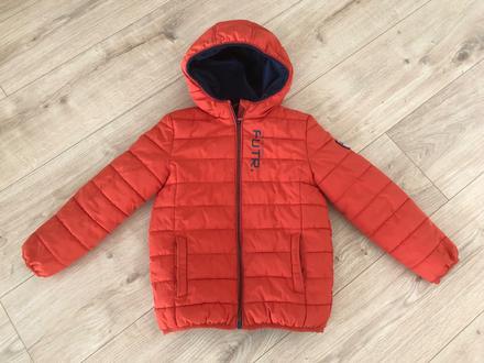 Oranžová bunda, c&a,116