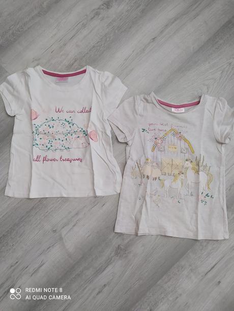 Dievčenské tričká 2x, v. 98, pepco,98